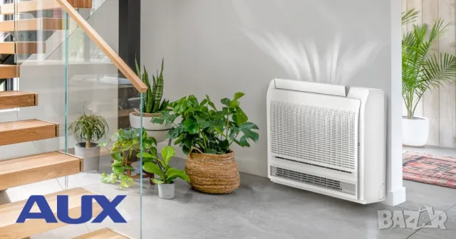 AUX AUCO-H12/4R3B/AL-H12/NDR3HB2(U) – Подов климатик Wi-Fi, 12 000 BTU, Клас A++ с Включен монтаж, снимка 2 - Климатици - 49915560