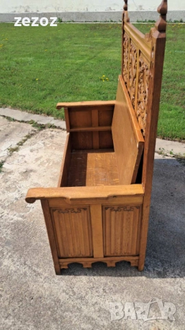 Пейка с ракла Готика, снимка 4 - Дивани и мека мебел - 54261875