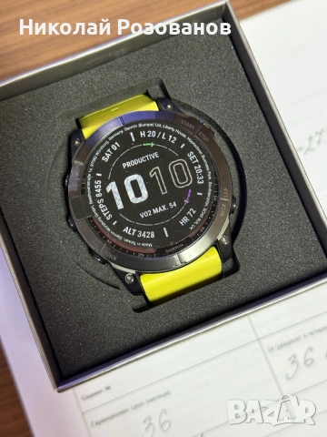 CARMIN FENIX 7X Solar , снимка 2 - Смарт часовници - 54021970