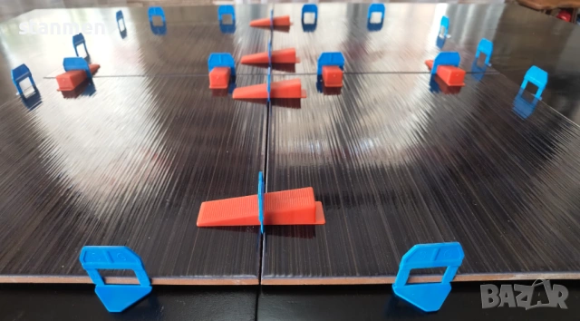 Клипсове и Клинове за нивелиране на плочки за Хоризонтално и Вертикално полагане. , снимка 7 - Гранитогрес и плочки - 54067453