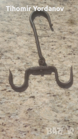 Ченгел, кука за месо., снимка 4 - Антикварни и старинни предмети - 51792914