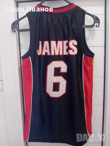 Оригинален ретро екип на Miami Heat - LeBron James, снимка 3 - Баскетбол - 51709304