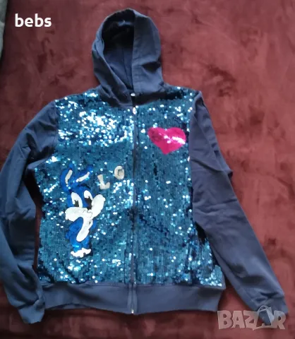 горнище с пайети , снимка 2 - Спортни дрехи, екипи - 49815547