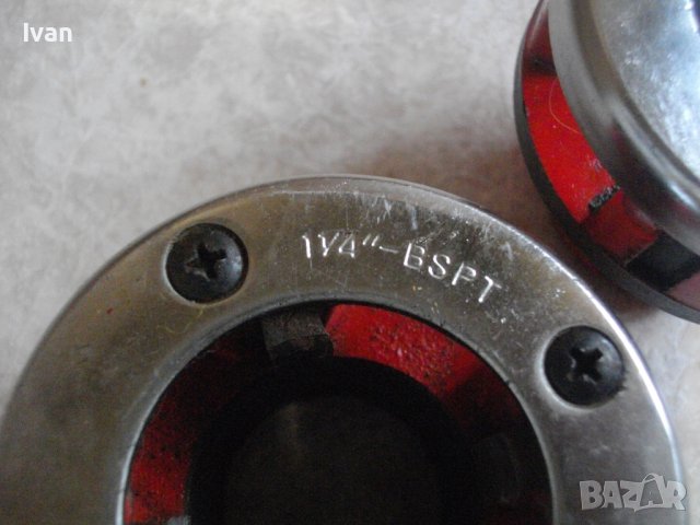 1 1/4" Дясна Резбонарезна Глава BSPT За Винторезка/Винтонарезка REMS EVA ROTHENBERGER, снимка 7 - Други инструменти - 39286310