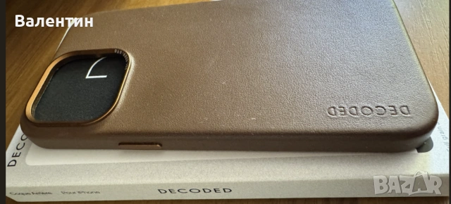 Кожен калъф Decoded Iphone 15 Pro Max в добро състояние , снимка 2 - Калъфи, кейсове - 54317902