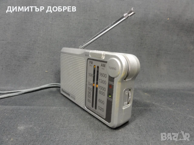 PANASONIC RF-P150 FM/AM ТРАНЗИСТОР РАДИО , снимка 2 - Радиокасетофони, транзистори - 50711226