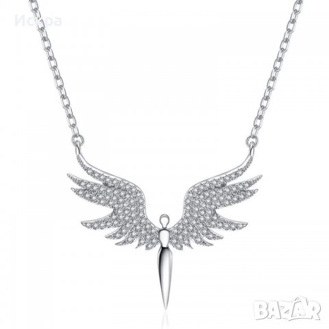 Дамско колие Феникс, снимка 2 - Колиета, медальони, синджири - 38355324