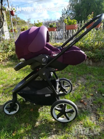 Cybex balios M+cybex cloud q, снимка 4 - Детски колички - 38548658