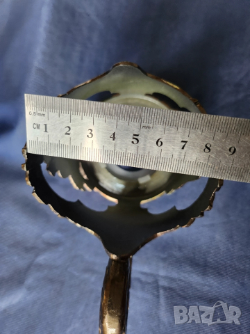 подстакан МГ Университет - посребрен мелхиор за 200-год., /и рядък голям подстакан Москва за халби.., снимка 11 - Други ценни предмети - 51226615