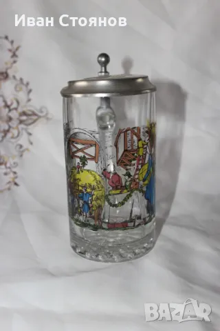 Лот от 4 ретро халби за бира, снимка 6 - Чаши - 49234607