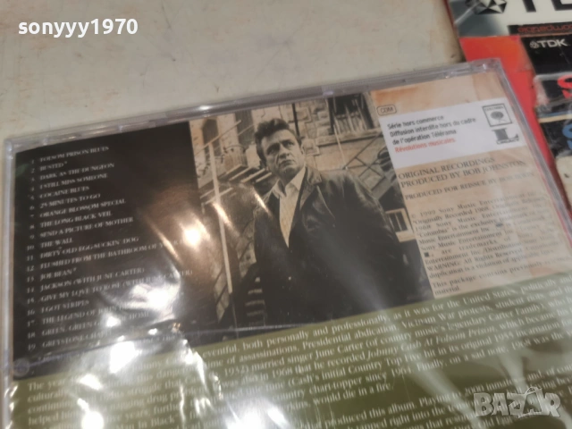 JOHNNY CASH CD 0704261745H2E6R, снимка 10 - CD дискове - 54125601