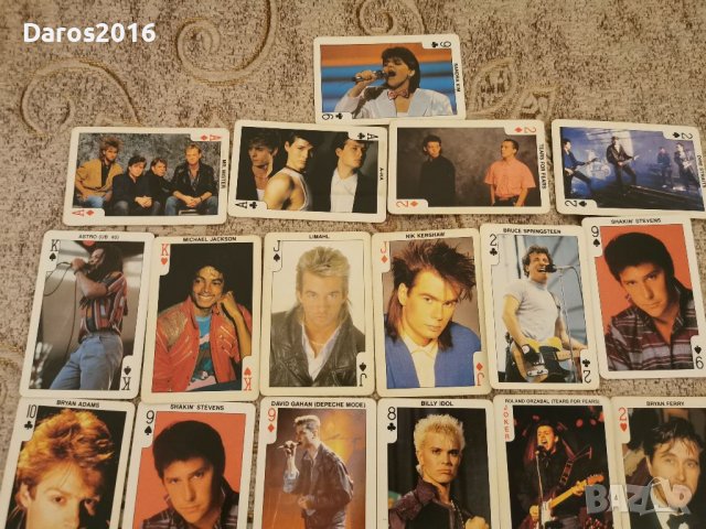 Колекция карти Dandy rock'n bublle 80 те, снимка 8 - Колекции - 39330216