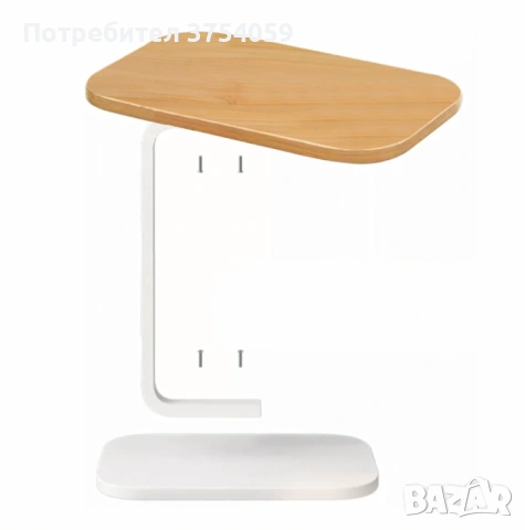 Многофункционална C-образна масичка за кафе, за хол и спалня, снимка 7 - Маси - 53085117