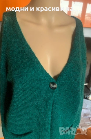 Дамска жилетка Esisto, кид мохер и бейби алпака, снимка 4 - Жилетки - 53054273