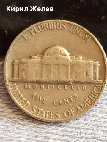 Пет монети пет цента АМЕРИКА различни години за КОЛЕКЦИЯ ДЕКОРАЦИЯ 51808, снимка 6 - Нумизматика и бонистика - 52388088