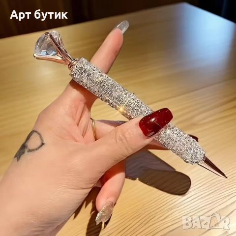 Сватбен химикал с кристали, снимка 2 - Други - 52573813