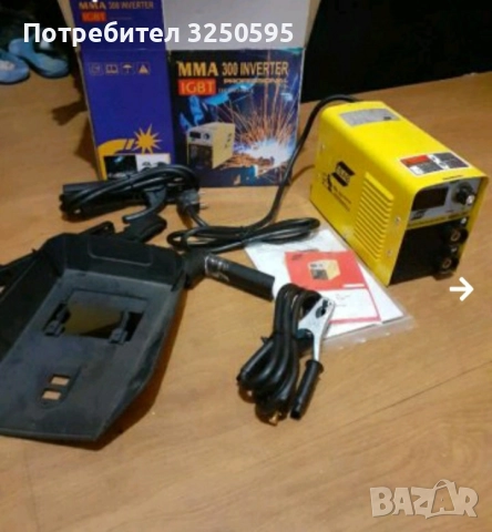 60лв ЧИСТО нов ИНВЕРТОРЕН ЕЛЕКТРОЖЕН на ЕSAB 300Aпишете или се обадете 