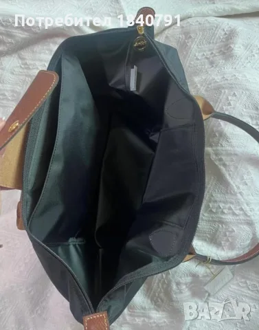 Longchamp – нова, с етикети, черна, L, снимка 8 - Чанти - 55798274
