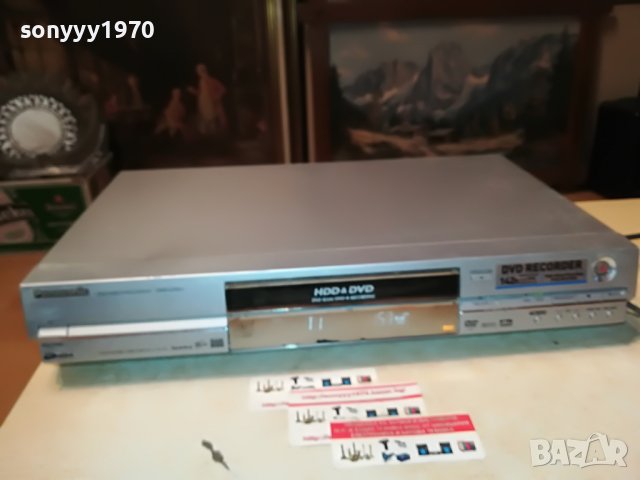 panasonic recorder hdd/dvd-germany 2912221356, снимка 2 - Плейъри, домашно кино, прожектори - 39135773