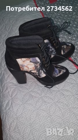 много запазени носени 2 пъти, снимка 2 - Дамски боти - 42564170