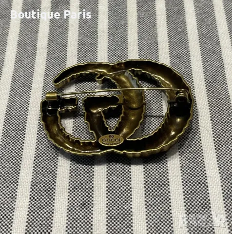 Gucci Snake оригинална брошка, снимка 4 - Други - 49994758
