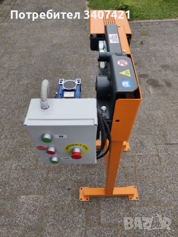 Електрическа изправяща машина за тел 6/8 mm или 8/10 mm– 14 ролки., снимка 9 - Строителни материали - 36998296
