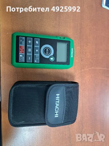 лазерна ролетка Hitachi UG + 50y, снимка 2 - Измервателни инструменти - 56250909