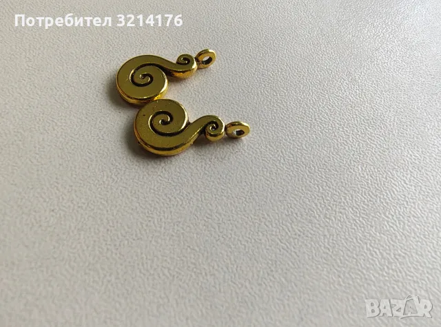 Висулка бижу - Спирала / Лебед, снимка 3 - Други - 55818048