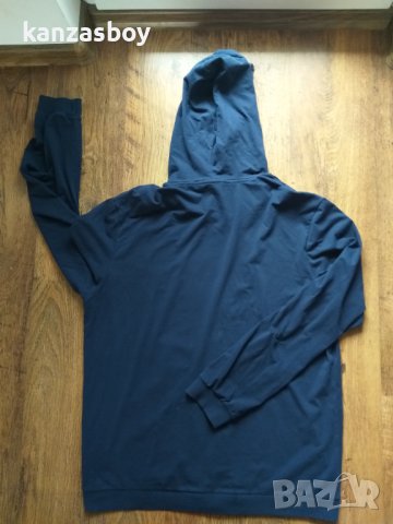 hugo boss jacket hooded - страхотно мъжко горнище КАТО НОВО, снимка 10 - Спортни дрехи, екипи - 40580781