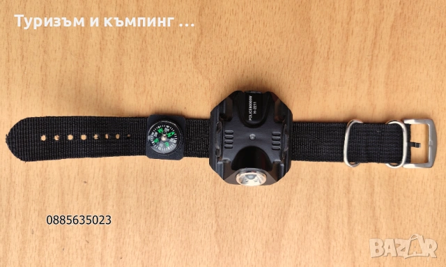Акумулаторен LED прожектор за ръка /тип часовник,с компас /, снимка 10 - Екипировка - 53067182
