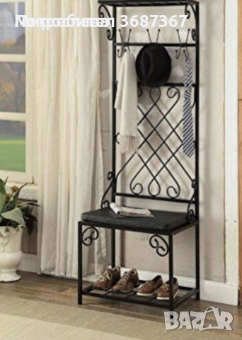 Закачалки , стойки за обувки и портманта от ковано желязо, снимка 10 - Закачалки - 38653489