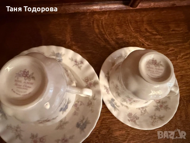 Royal Albert Cherish- сет за кафе и за чай, снимка 5 - Прибори за хранене, готвене и сервиране - 54061552