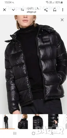Karl Lagerfeld Mens Down Jacket Size 46 / S НОВО! ОРИГИНАЛ! Мъжко пухено зимно Яке!, снимка 2 - Якета - 48213698