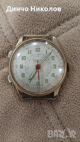 Ardan sport telemetre chronostop swiss watch , снимка 1