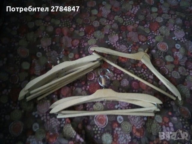 Дъвена закачалка, снимка 8 - Закачалки - 39291261