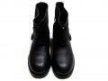 НОВИ и Намалени! G-Star Leon Boots Black Дамски Боти Естествена Кожа + Деним Номер 39, снимка 8