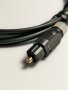 Оптичен аудио кабел с мъжки Toslink конектор и мъжки 3.5мм оптичен жак, снимка 3