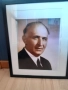 Портрет на Тодор Живков в рамка 42/53 см, снимка 2
