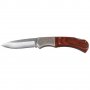 Нож сгъваем с дървена дръжка и орнаменти, снимка 1 - Ножове - 40061055