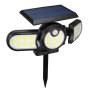 Нова качествена LED соларна лампа splitter 140COB 2000 лумена 3 режима на работа, снимка 1 - Соларни лампи - 44274535