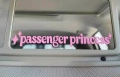 Стикер за кола passanger princess, снимка 1