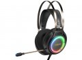 Слушалки с микрофон Геймърски Gamdias Eros M3 Черни с RGB подсветка Gaming Headset, снимка 1