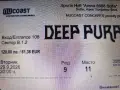 Продавам два билета за DEEP PURPLE, снимка 1