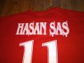 Тениска на Галата Сарай домакини 2001-2002 Лото №11Hasan Sas размер Л, снимка 7
