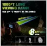 Устройство за нощно виждане 4K 48MP, обхват на видимост 1000 фута, 7-степенно регулируемо IR, 8x циф, снимка 4