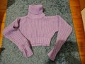 Лилав пуловер Паус, снимка 2