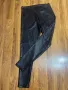 Нов кожен  висока талия тъмно кафяв  панталон тип клин, снимка 3