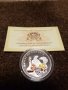 Сребърна възпоменателна монета "Лозарство и винопроизводство", снимка 1 - Нумизматика и бонистика - 38035301