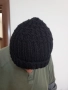 Ръчно плетена мъжка шапка, снимка 10
