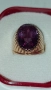 Руски златен пръстен с александрит, снимка 4